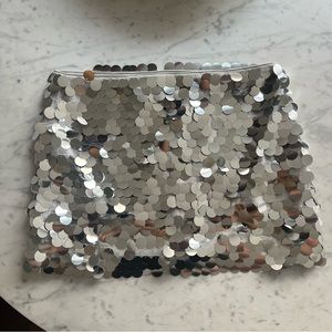 Silver Sequin miniskirt